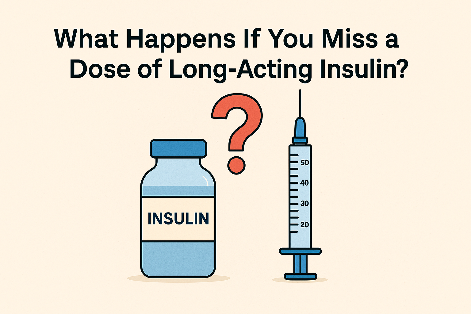 What Happens If You Miss a Dose of Long-Acting Insulin