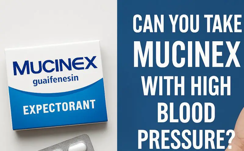 Can You Take Mucinex With High Blood Pressure